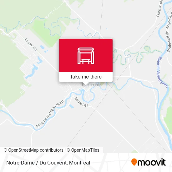 Notre-Dame / Du Couvent map