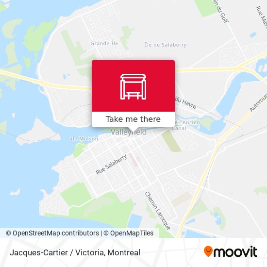 Jacques-Cartier / Victoria map