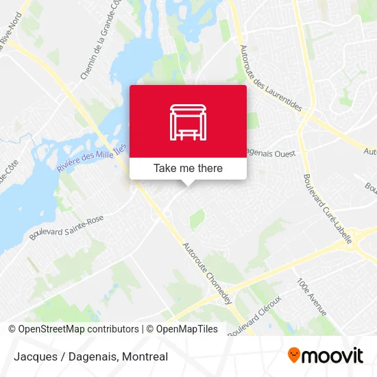 Jacques / Dagenais map