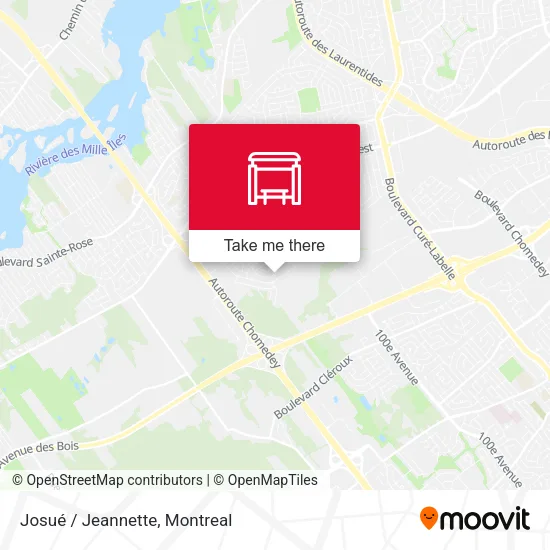 Josué / Jeannette map