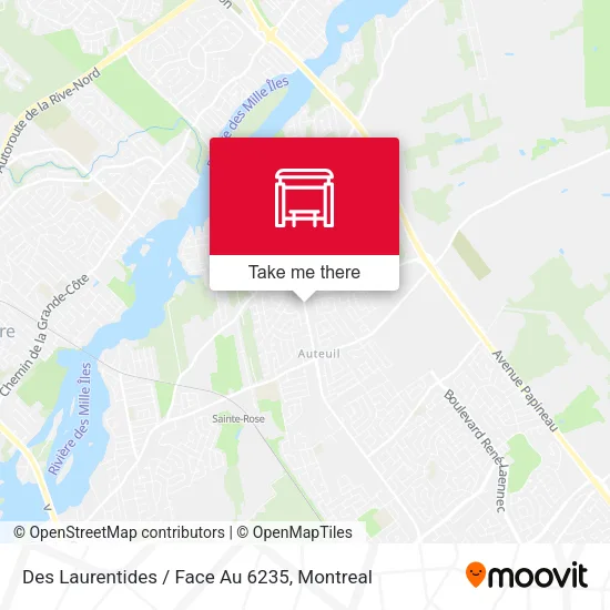 Des Laurentides / Face Au 6235 map