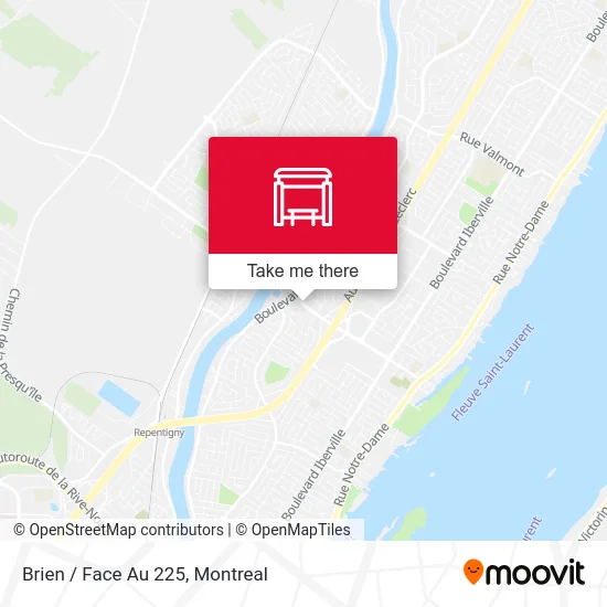 Brien / Face Au 225 map