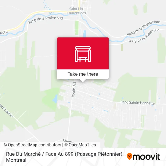 Rue Du Marché / Face Au 899 (Passage Piétonnier) map