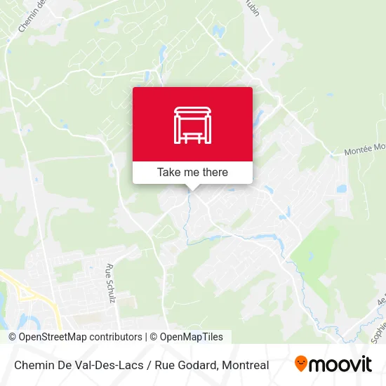 Chemin De Val-Des-Lacs / Rue Godard map