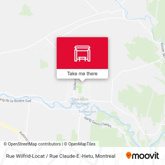 Rue Wilfrid-Locat / Rue Claude-E.-Hetu map