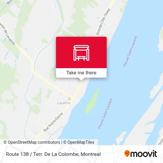 Route 138 / Terr. De La Colombe map