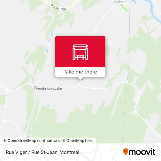 Rue Viger / Rue St-Jean map