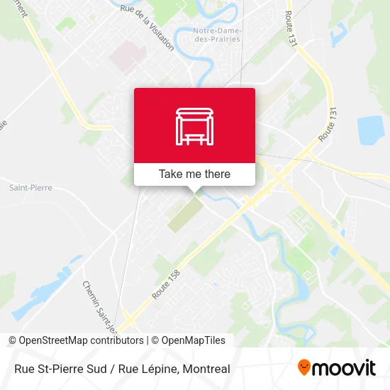 Rue St-Pierre Sud / Rue Lépine map
