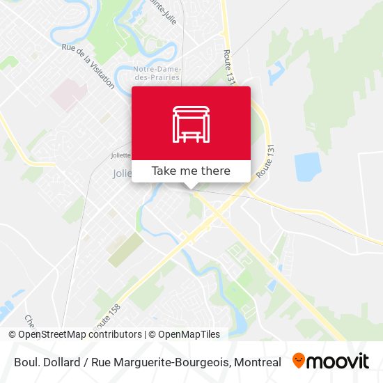 Boul. Dollard / Rue Marguerite-Bourgeois map