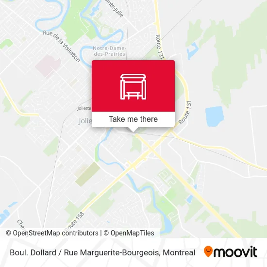 Boul. Dollard / Rue Marguerite-Bourgeois map