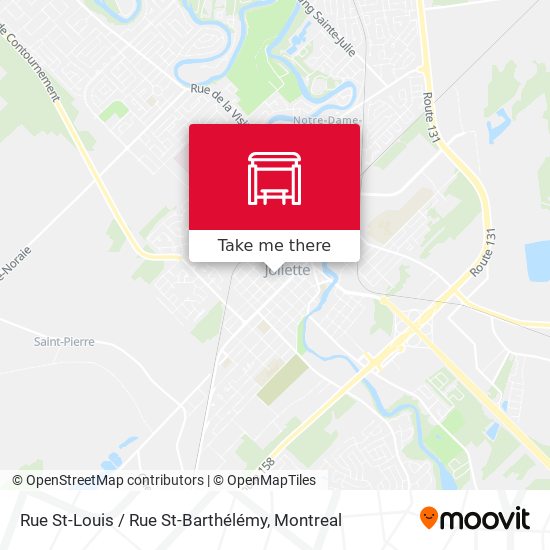 Rue St-Louis / Rue St-Barthélémy map