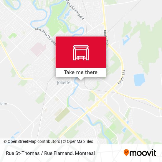 Rue St-Thomas / Rue Flamand map