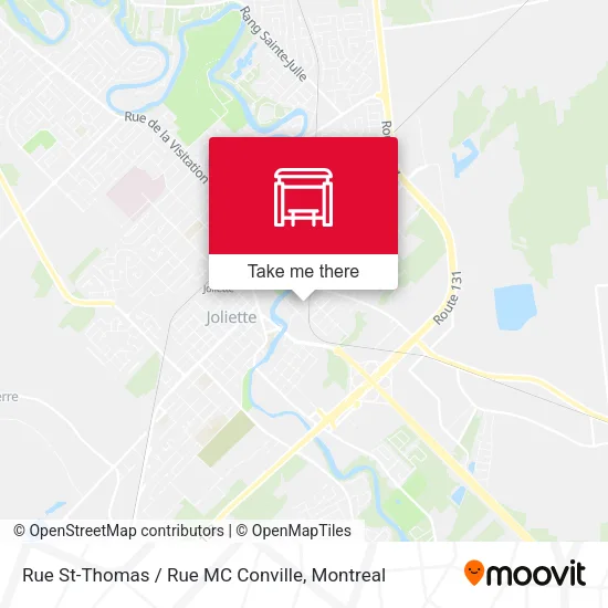 Rue St-Thomas / Rue MC Conville map