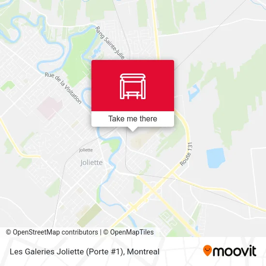 Les Galeries Joliette (Porte #1) map