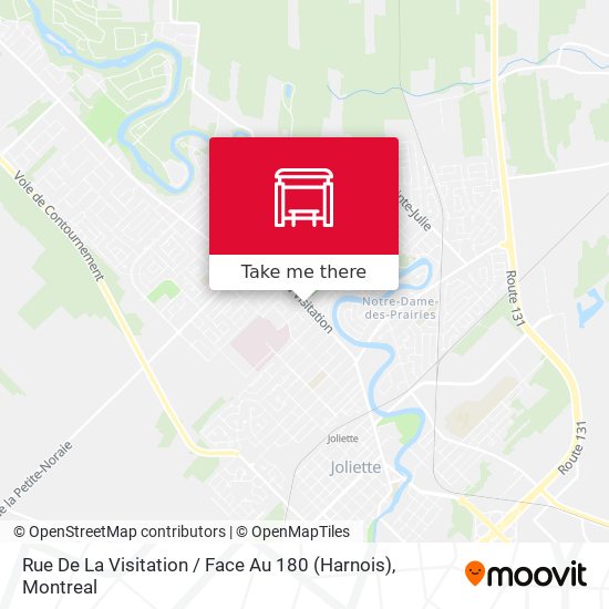 Rue De La Visitation / Face Au 180 (Harnois) map