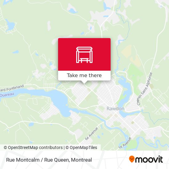 Rue Montcalm / Rue Queen map