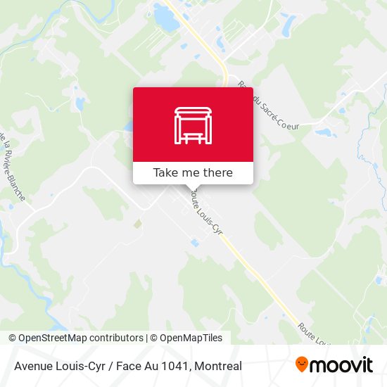 Avenue Louis-Cyr / Face Au 1041 map