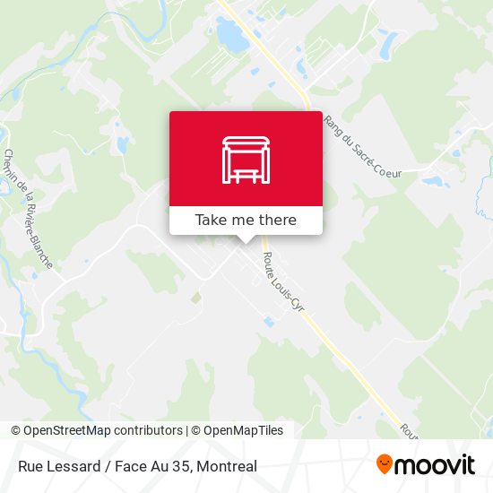 Rue Lessard / Face Au 35 map