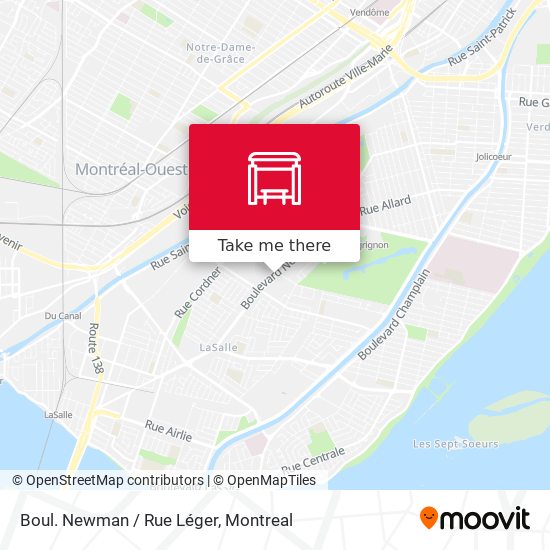 Boul. Newman / Rue Léger map