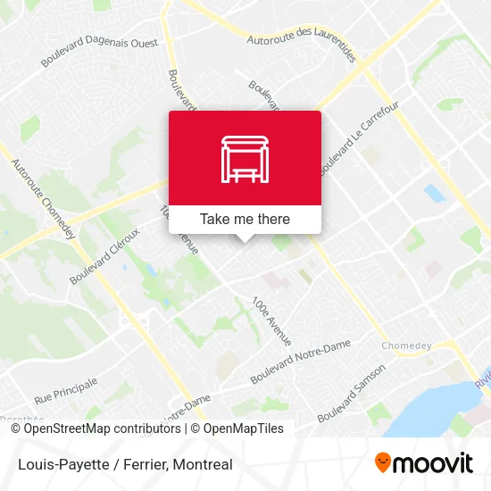 Louis-Payette / Ferrier map