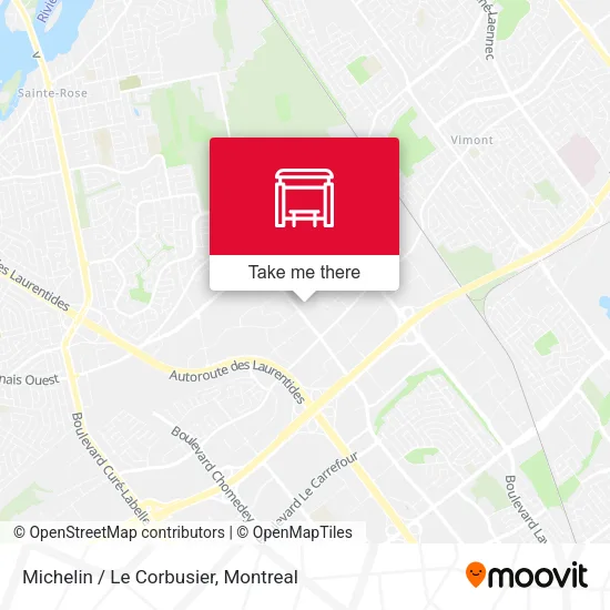 Michelin / Le Corbusier map