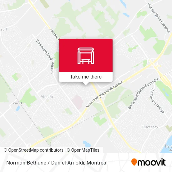 Norman-Bethune / Daniel-Arnoldi map