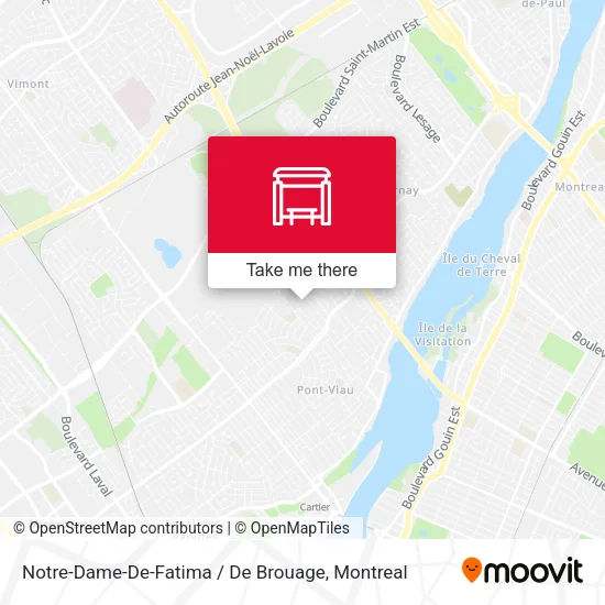 Notre-Dame-De-Fatima / De Brouage map