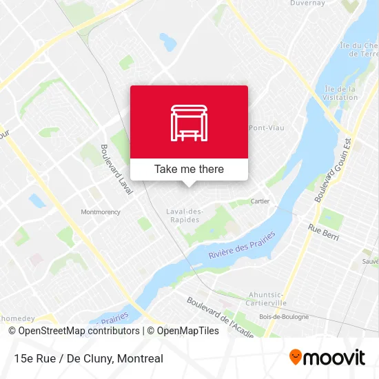 15e Rue / De Cluny map