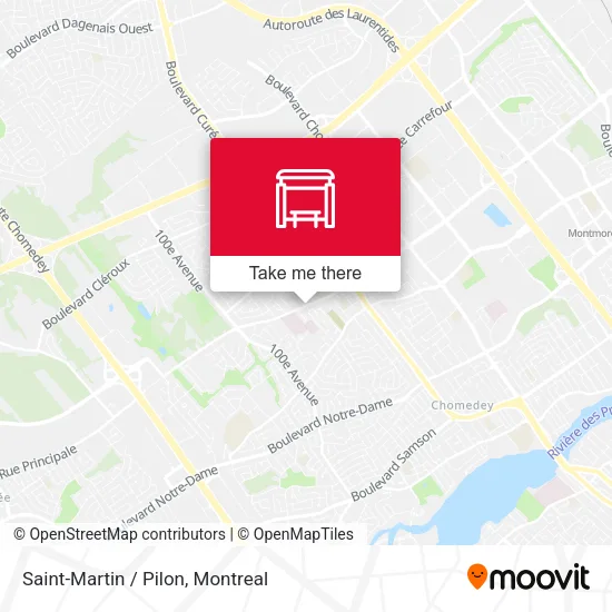 Saint-Martin / Pilon map