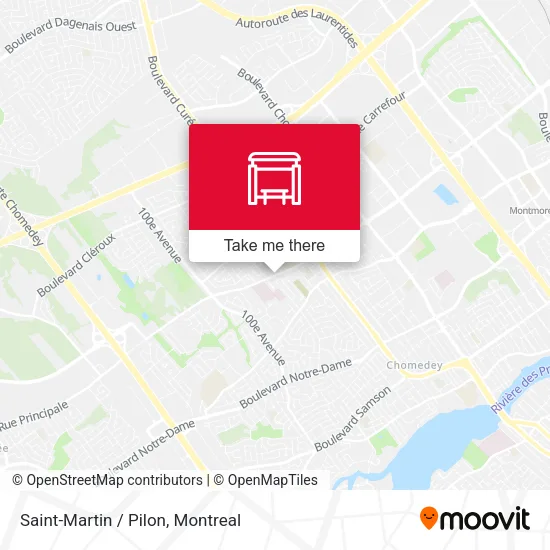 Saint-Martin / Pilon map
