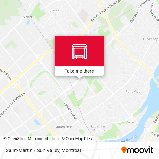 Saint-Martin / Sun Valley map
