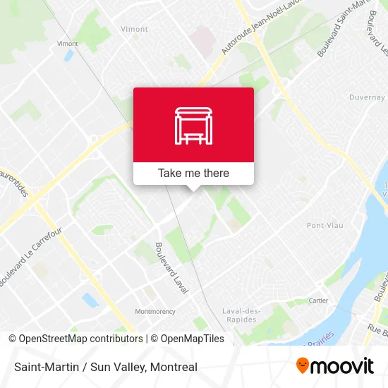 Saint-Martin / Sun Valley map
