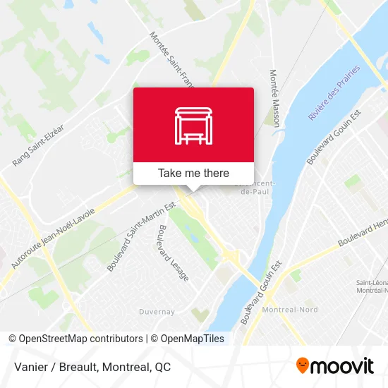 Vanier / Breault map