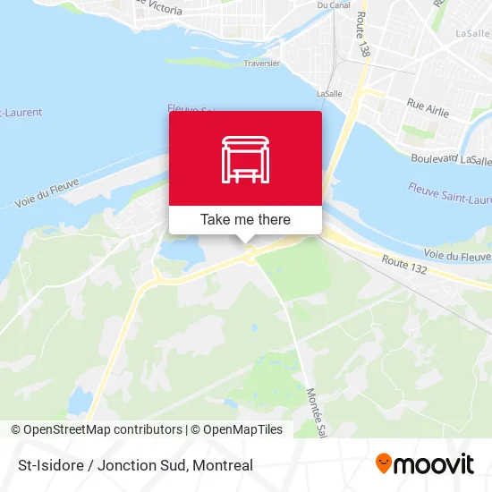 St-Isidore / Jonction Sud map