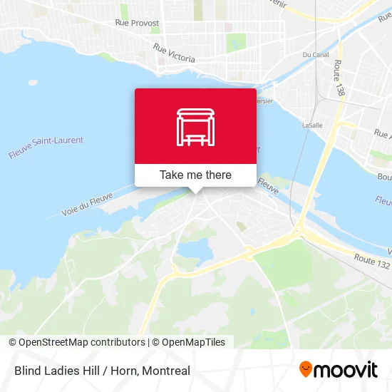 Blind Ladies Hill / Horn map