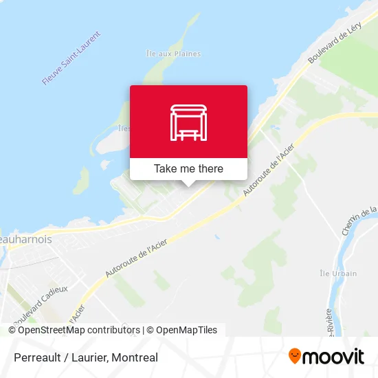 Perreault / Laurier map