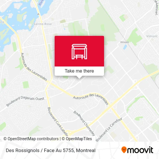 Des Rossignols / Face Au 5755 map