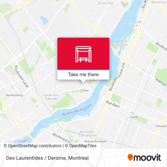 Des Laurentides / Derome map