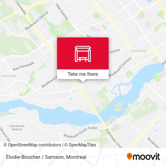 Élodie-Boucher / Samson map