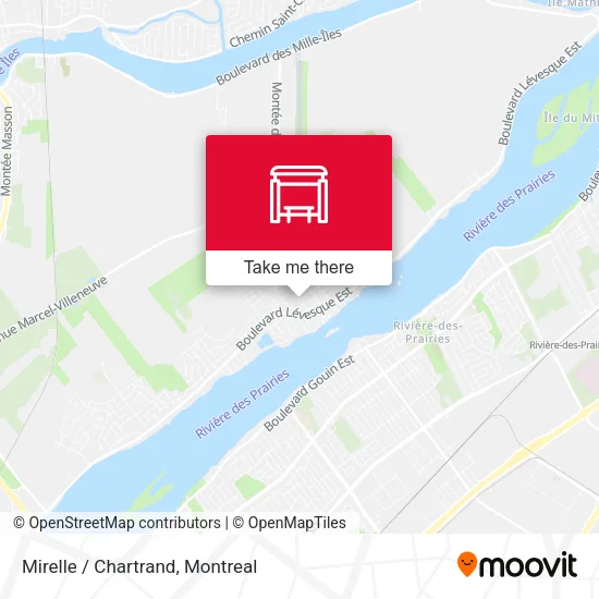 Mirelle / Chartrand map