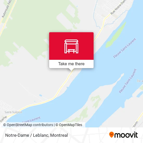 Notre-Dame / Leblanc map