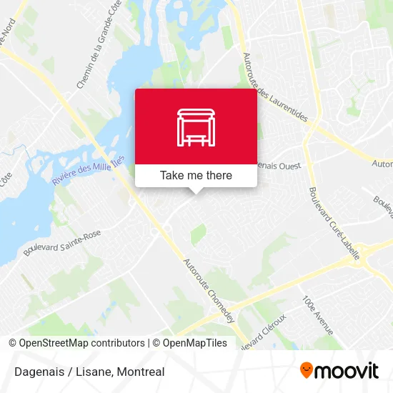 Dagenais / Lisane map