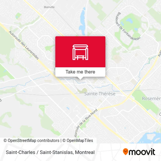 Saint-Charles / Saint-Stanislas map