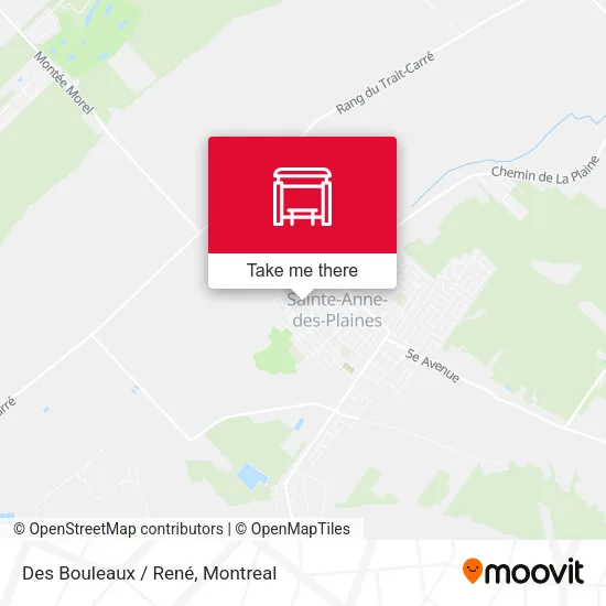 Des Bouleaux / René map