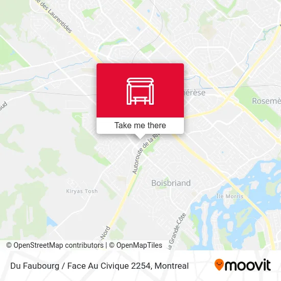 Du Faubourg / Face Au Civique 2254 map