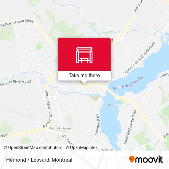Hémond / Lessard map