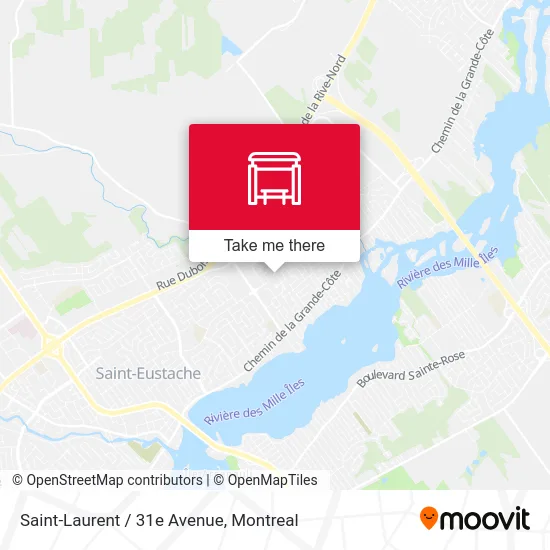 Saint-Laurent / 31e Avenue map