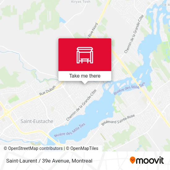 Saint-Laurent / 39e Avenue map