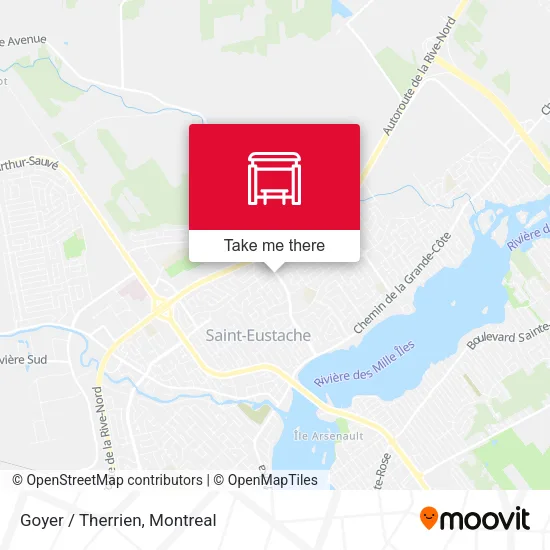 Goyer / Therrien map