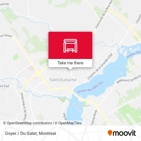 Goyer / Du Galet map